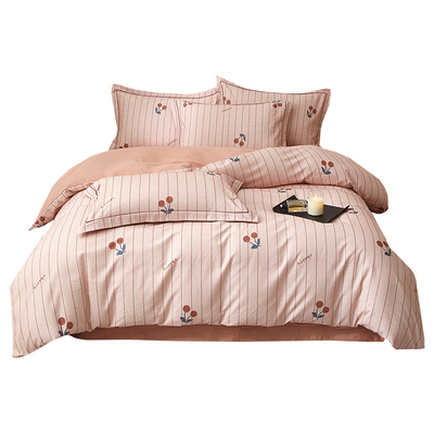 全棉加厚四件套2025新款磨毛床品