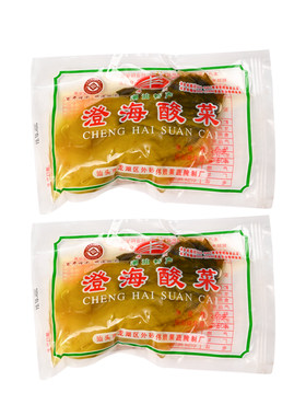潮汕大妈 正宗澄海酸菜潮州特产伟顺农家自制泡菜酸菜鱼咸菜芥菜
