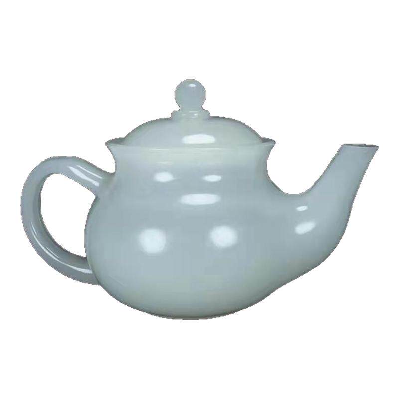新款玉石茶壶新疆高端茶杯套装