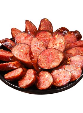 四川小米椒香肠500g农家风味腊肠