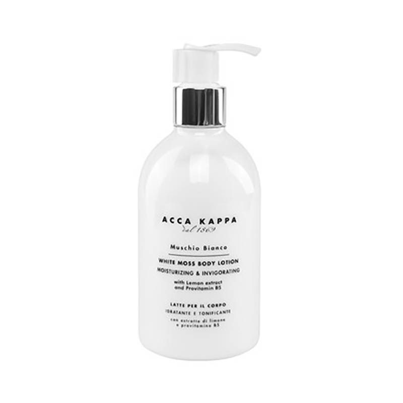新款 意大利Acca Kappa艾克卡帕白苔身体乳300ml/白苔沐浴露500g