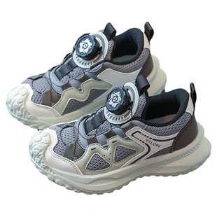 阿童木男童鞋子2026春季新款儿童开春运动跑步鞋透气网面男孩软底