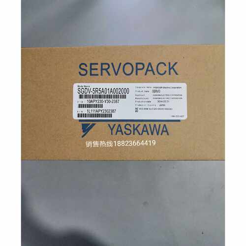 议价SGDV-5R5A01A00200/SGDV-5R5A01A安川驱动器全新现货包邮