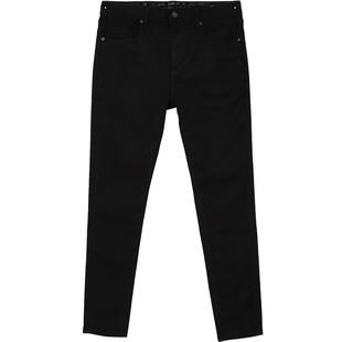 [高弹]901杰克琼斯男装修身新款秋冬深色小黑裤牛仔裤男款长裤子