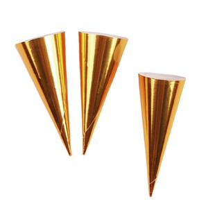 冰淇淋脆筒纸托热奶宝蛋筒甜筒纸套爆米花马琳糖蛋白糖三角包装袋