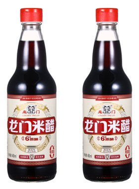 龙门酿造6°原酿米醋2瓶