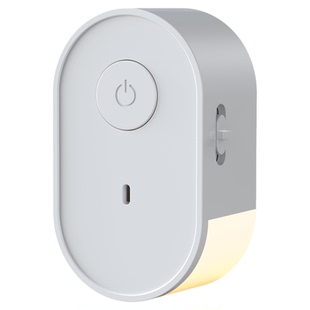 床头卧室睡眠灯婴儿喂奶护眼语音控制老人起夜间节能小夜灯插电款