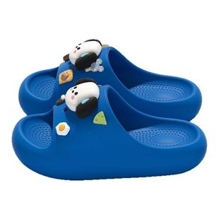 卡通拖鞋男童中大童女孩夏季2025新款居家室内防滑外穿亲子凉拖鞋