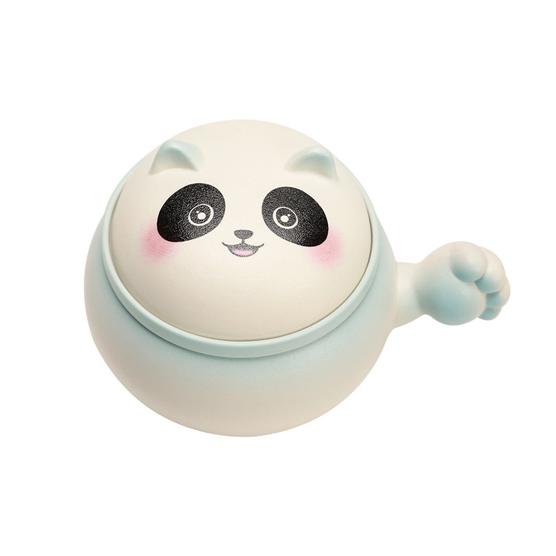 熊猫茶水分离泡茶杯情侣对杯定制