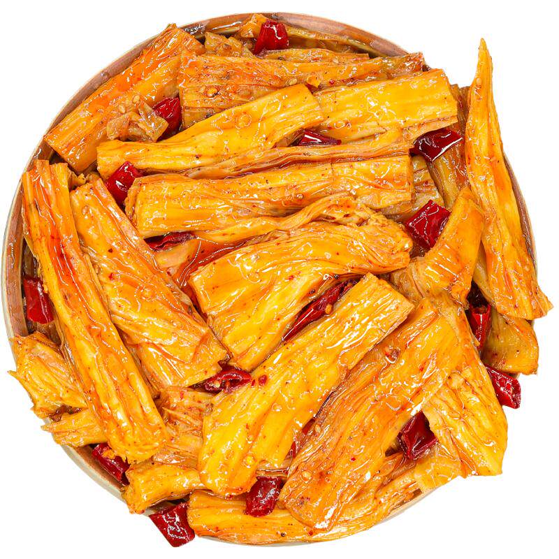 麻辣腐竹香浓味美多汁入味解馋爽