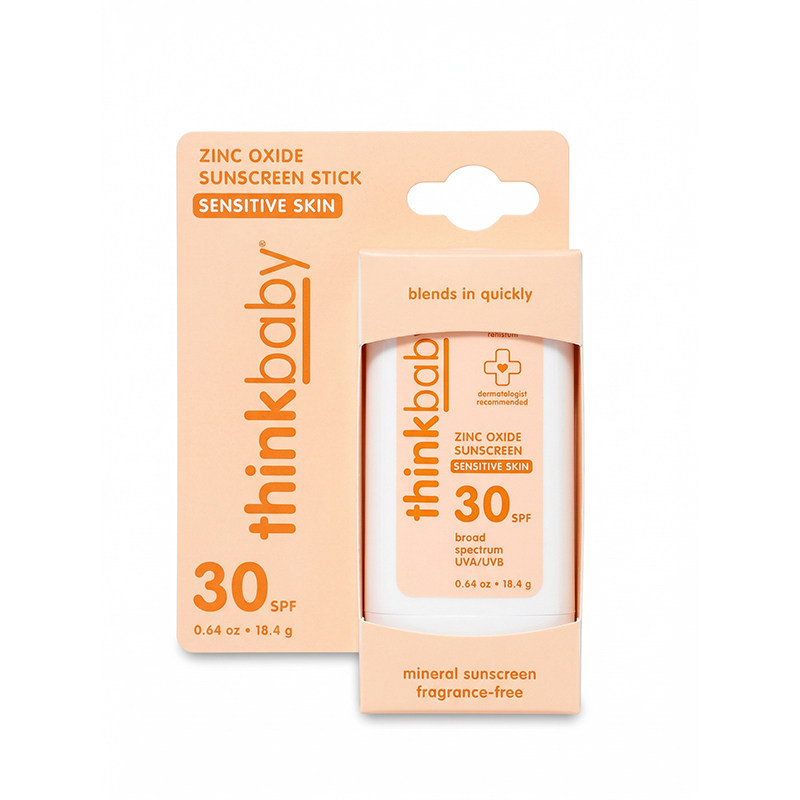 Thinkbaby婴幼儿SPF30儿童敏感肌物理防晒棒温和易清洗 18.4g/支