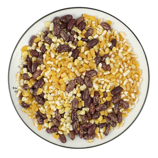 东北大碴粥粘玉米大碴子玉米糁糁花芸豆5斤五谷杂粮粗原料批发