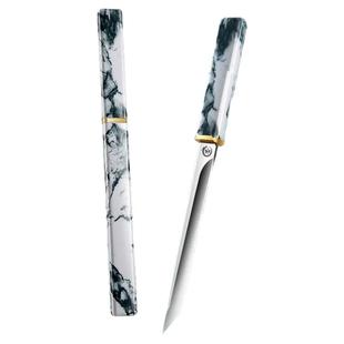 云墨水果刀家用小刀锋利高硬度刀具便携式蒙古手把肉刀网红小直刀