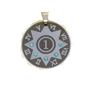 数字769牌火山石数字牌769吊坠 升级版数字165挂件属性金木水火土