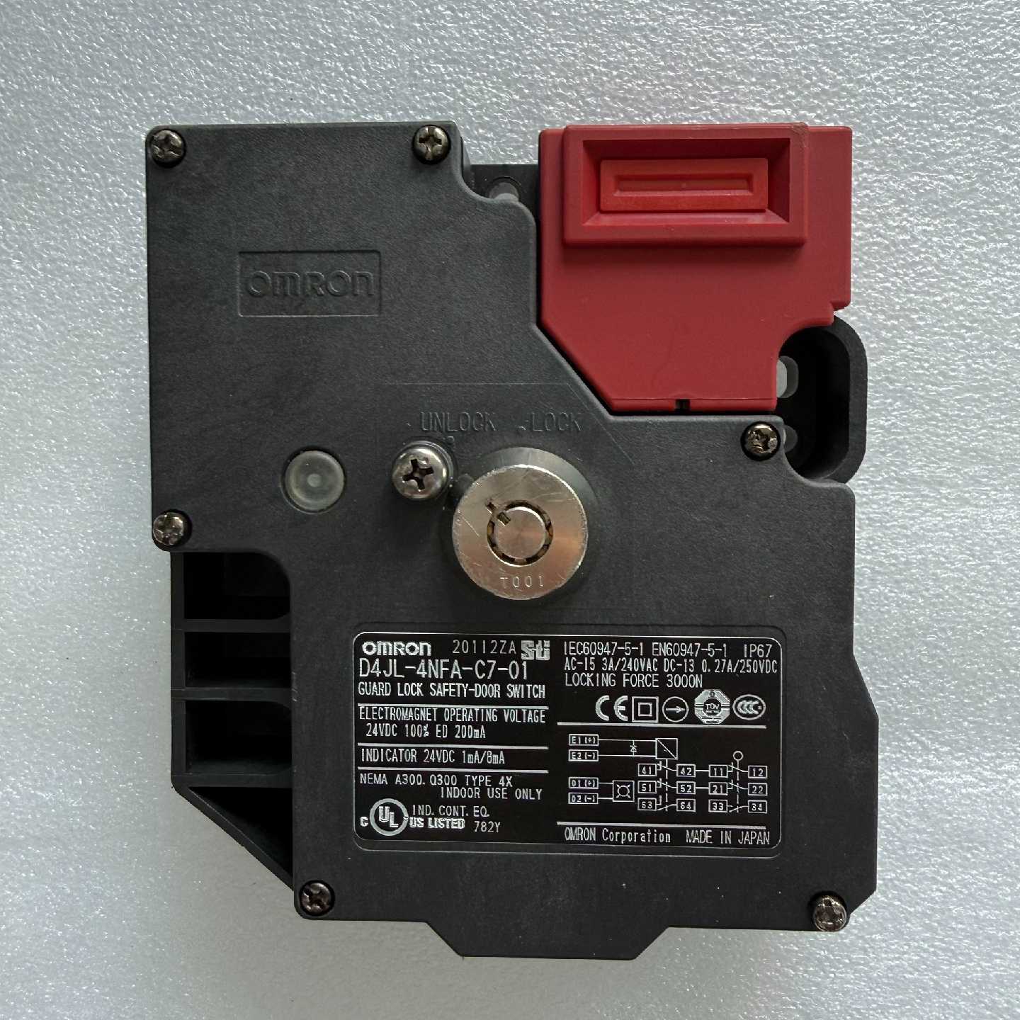 【议价-可维修】欧姆龙 开关 D4JL-4NFA-C7-01 全新/二手均有货