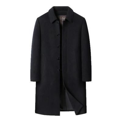 依郎多格加厚毛呢大衣外套