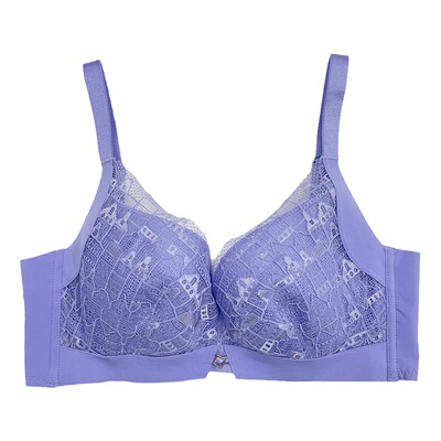 诗婷法式软钢圈收副乳全罩杯文胸