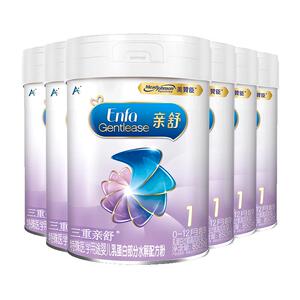 美赞臣亲舒1段适度水解蛋白特配奶粉牛奶粉850g*6罐