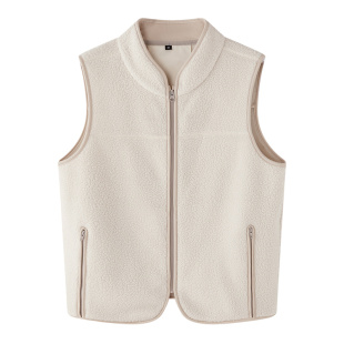 CLOUDSPACE【铃兰背心】户外运动轻量冬柔糯摇粒绒马夹保暖马甲女