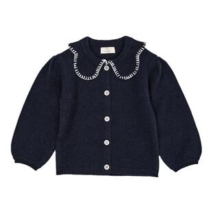 7折■LENFANCE 现货Copenhagen Colors 24AW儿童马甲背心开衫上衣