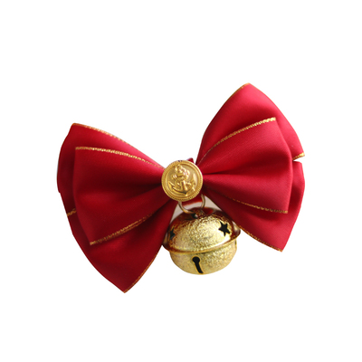 宠物领结金边猫咪铃铛装饰品幼犬