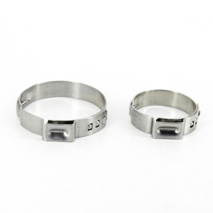 304不锈钢单耳喉箍卡箍单耳无极欧克看款喉箍抱箍水管箍小号6.5 7