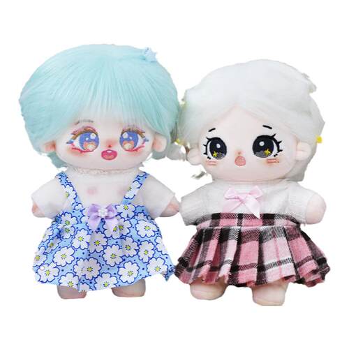 棉花娃娃娃衣20cm衣服女公仔便宜的puppy洛丽塔jk手作diy学姐联盟
