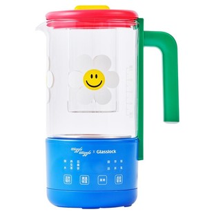 Glasslock盖朗&WiggleWiggle联名迷你养生壶办公室小型煮茶烧水壶