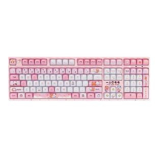 AKKO 3108RF 一二和布布联名机械键盘可爱女生办公码字电脑通用