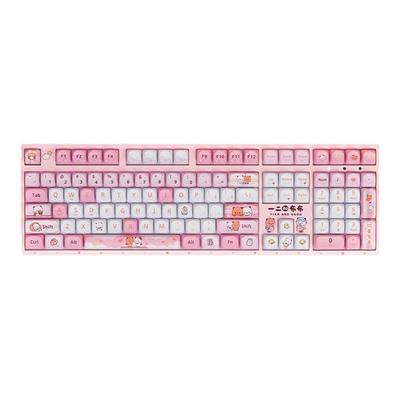 AKKO 3108RF 一二和布布联名机械键盘可爱女生办公码字电脑通用