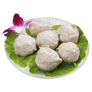 兴宁艾丸猪肉丸艾草艾叶梅州客家特产新鲜猪瘦肉艾香浓厚爽口弹牙