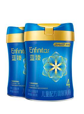 美赞臣蓝臻4段儿童牛奶粉800g2罐