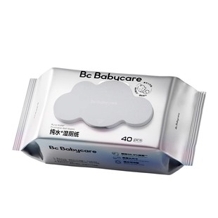 【天猫u先】babycare纯水湿厕纸家庭实惠装洁厕纸湿巾纸40抽