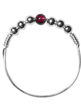 超细石榴石999女胖ins潮足银