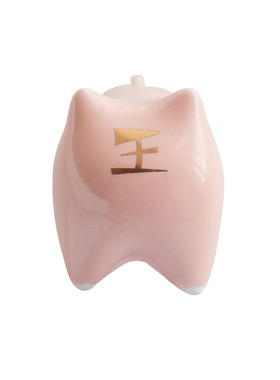 招财创意桌面礼物陶瓷祝福简约风