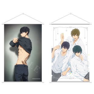 星河动漫Free!男子游泳部七濑遥橘真琴龙崎怜挂画装饰