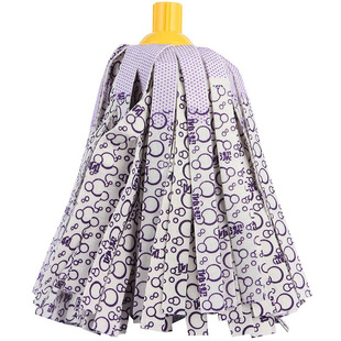 妙洁神奇拖把头布拖替换装拖布头拖把布旋转拖把头布制头拖把配件