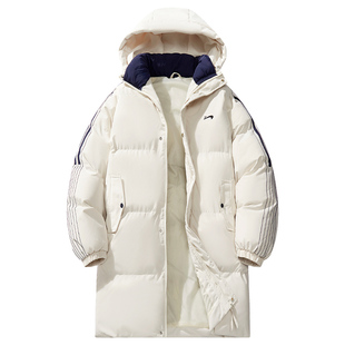 贵人鸟中长款棉服女款2025年冬季加厚外套女士保暖棉衣女生棉袄子