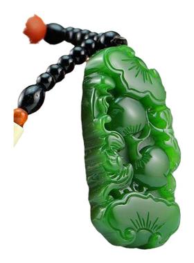 籽料把件如意新疆和田玉