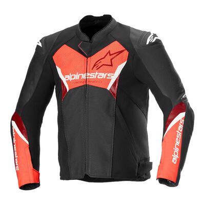 a星摩托车骑行皮衣FASTER V3 AIRFLOW透气牛皮机车服防摔摩托服男