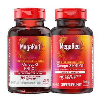 MegaRed脉拓纯南极磷虾油omega3