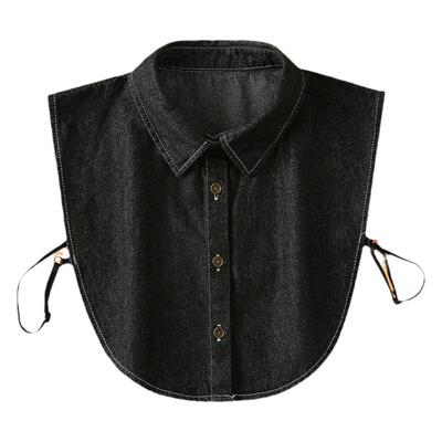 韩版假领子女时尚减龄