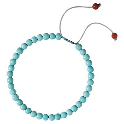 福品缘天然绿松石手串手链原矿