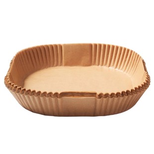 空气炸锅专用纸硅油纸盘纸托一次性方形吸油纸食物垫纸烤烘焙防粘