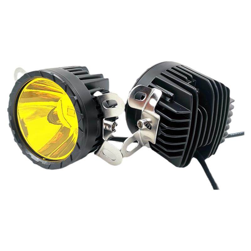 汽车货车改装雾灯越野前杠灯12V