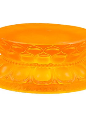 佛像莲花底座观音菩萨佛托供奉神像加高垫琉璃座装饰品摆件增高台