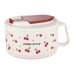 304带盖新款泡面碗宿舍大容量个人专用学生上班族食品级不锈钢碗