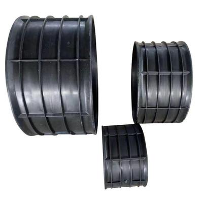 PE90度直通三通45度塑料排水管直接波纹管弯头200300400接头