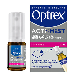 Optrex爱滴氏润眼喷雾眼药水闭眼喷缓解长期看电脑眼疲劳眼干眼痒