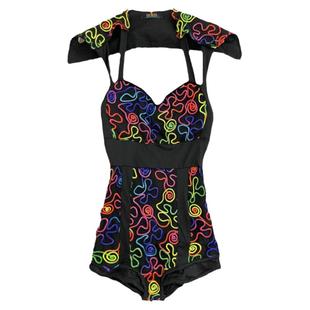 酒吧欧美荧光拖尾派对气氛互动巡场gogo演出服女夜店ds套装表演服